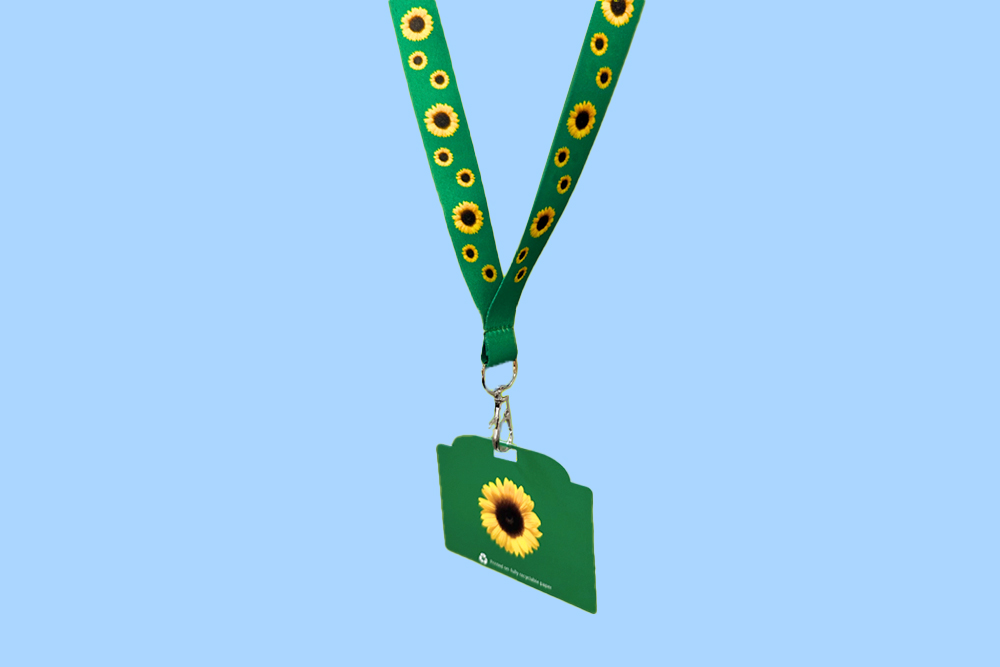Sunflower lanyard
