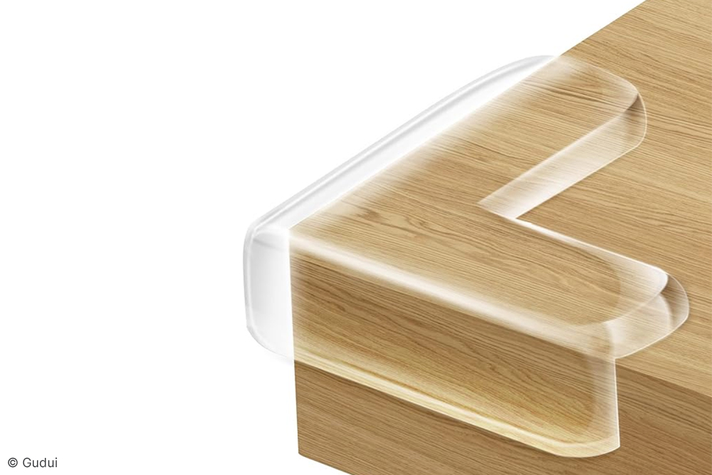 Round off sharp or hard edges e.g. on&nbsp;furniture