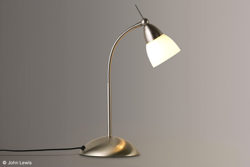 Touch sensitive lamp