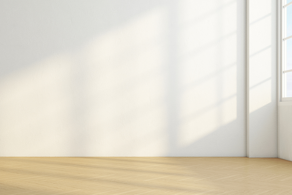 Plain (non-patterned) flooring