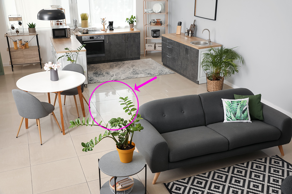 Reducing shiny or transparent surfaces in the&nbsp;home