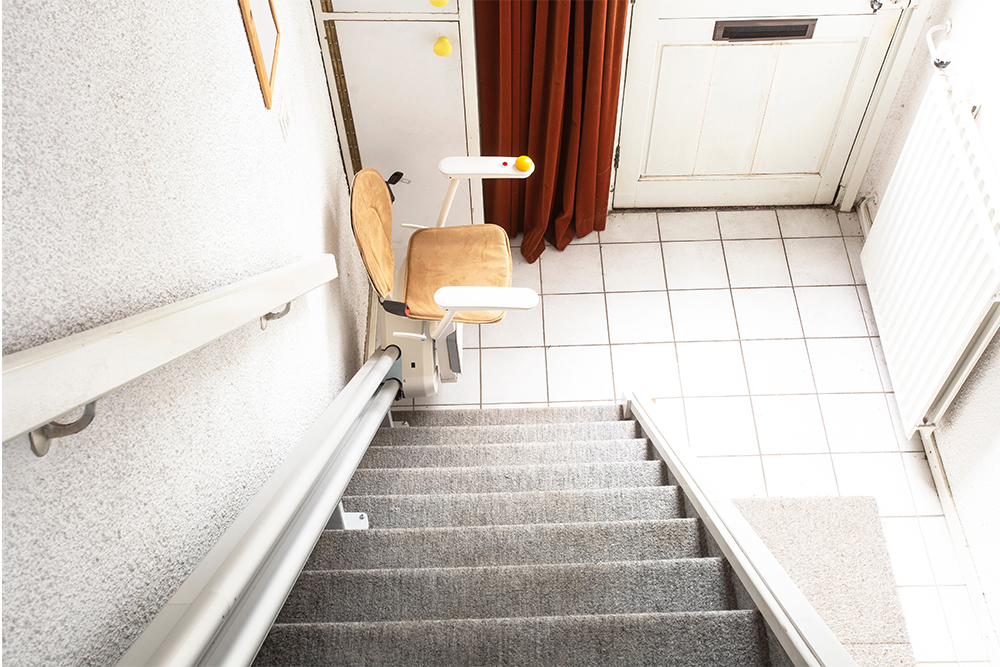 Using stairlift