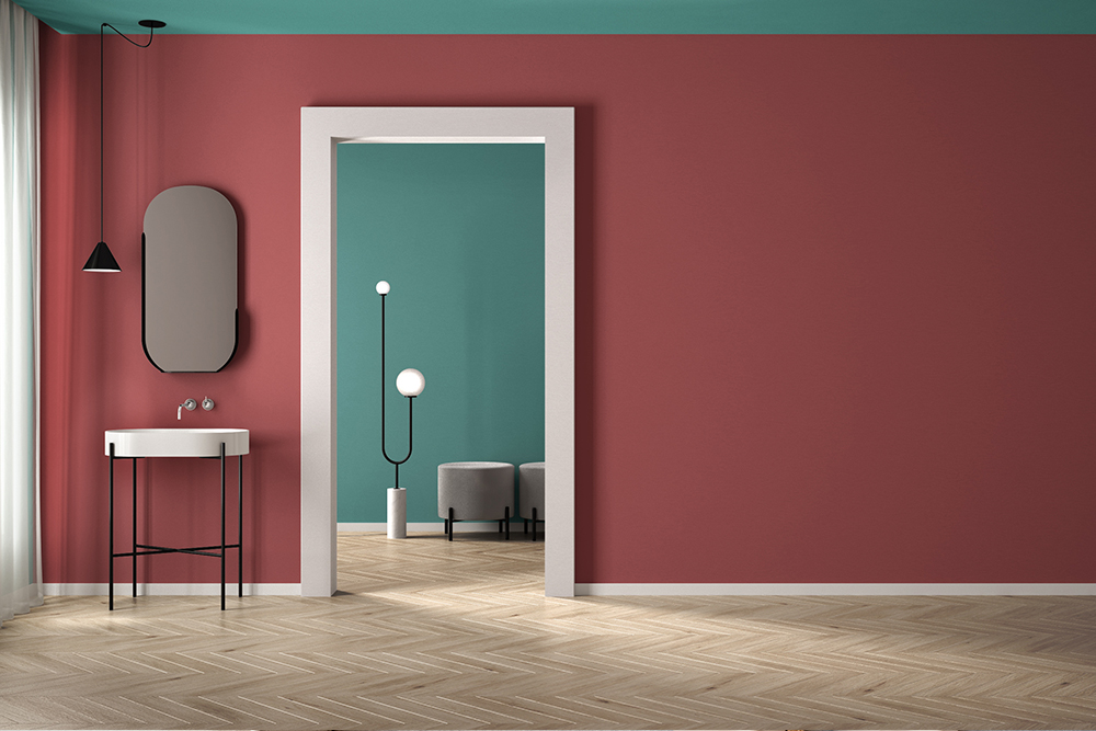 Colour contrast door frames and light&nbsp;switches